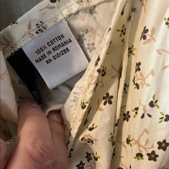 Floral and Striped Maxi Dress - Picture 3 of 5